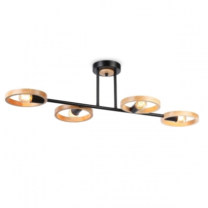 Потолочная люстра Ambrella light Traditional TR8248 цвет черный, мощность 160 Вт