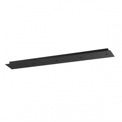 Потолочная база 5X Odeon Light Pendant Base для линии Ovali, Kerama, Cocoon 5054/LB, в современном стиле, цвет черный