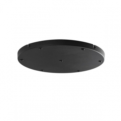 Потолочная база 7X Odeon Light Pendant Base для линии Ovali, Kerama, Cocoon 5053/LB, в современном стиле, цвет черный