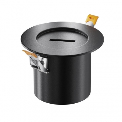 Чаша встраиваемая с коннектором питания Maytoni Technical Pendant system Parity TRA130RSC-2B, цвет черный