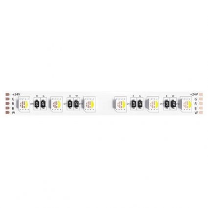 Светодиодная лента Arte Lamp 14,4W/m дневной белый/разноцветная 5М A2406012-01-RGB4K, цвет белый, мощность 72 Вт