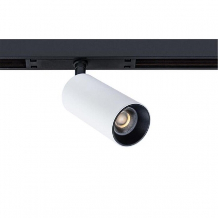 Трековый светодиодный светильник Arte Lamp Optima A7260PL-1WH в современном стиле, цвет белый
