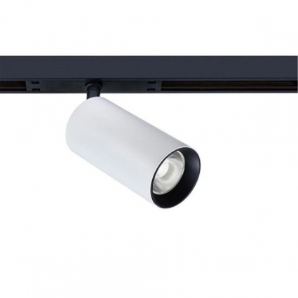 Трековый светодиодный светильник Arte Lamp Optima A7261PL-1WH в современном стиле, цвет белый