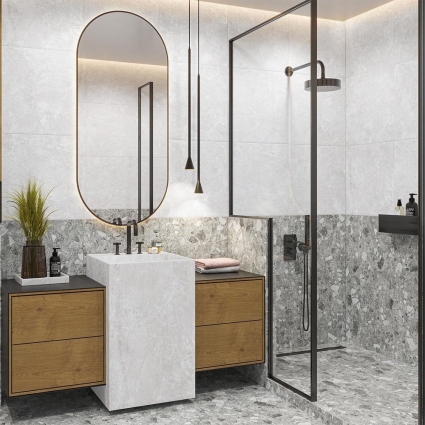 Коллекция плитки Alma Ceramica Steel rock