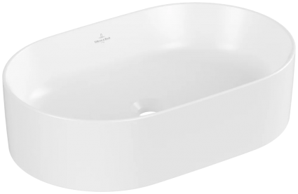 Раковина Villeroy & Boch Collaro 4A1956RW stone white, CeramicPlus, цвет белый