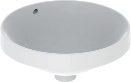 Раковина Geberit Variform 40 с переливом, белая, цвет белый