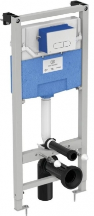 Система инсталляции для унитазов Ideal Standard ProSys 120P R0309AA с кнопкой смыва Oleas P1 R0116AA, 50x17x135 см,  в современном стиле