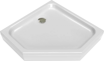 Поддон для душа Niagara Nova NG-100-100D RUS 100x100 см, трапеция, пятиугольный, средний
