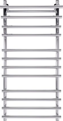 Полотенцесушитель водяной Indigo Just Shelf LJSHW100-50 серебристый нержавеющая сталь, лесенка