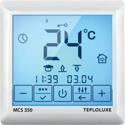 Терморегулятор Теплолюкс MCS 350 Tuya белый, от +5 до +45 °C
