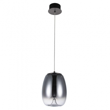 Подвесной светодиодный светильник Divinare Campo 5874/51 SP-8 в стиле Хай-тек, цвет дымчатый