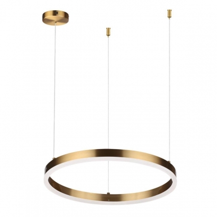 Подвесной светодиодный светильник Lumion Ledio Echo 6531/34L в современном стиле, цвет латунь