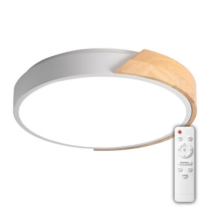 Потолочный светодиодный светильник Jazzway PPB Sсandic-R 5036994 цвет дерево, мощность 90 Вт
