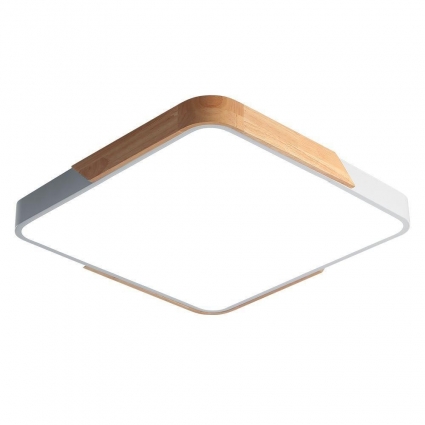 Потолочный светодиодный светильник Jazzway PPB Sсandic-S 5037298 цвет дерево, мощность 24 Вт