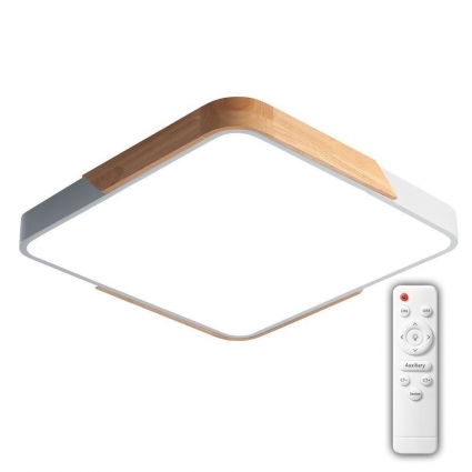 Потолочный светодиодный светильник Jazzway PPB Sсandic-S 5037335 цвет дерево, мощность 72 Вт
