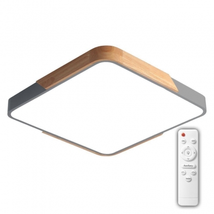 Потолочный светодиодный светильник Jazzway PPB Sсandic-S 5037397 цвет дерево, мощность 72 Вт