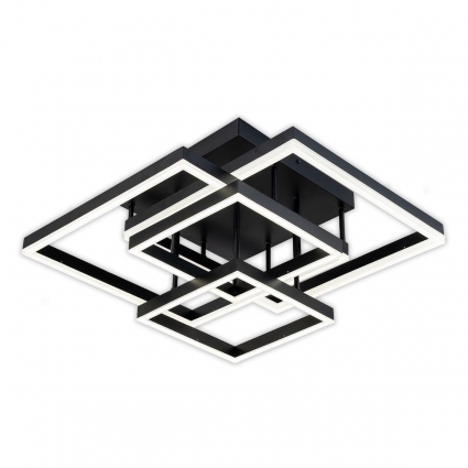 Потолочный светодиодный светильник Escada Union 10229/4LED Black в стиле Хай-тек, цвет черный