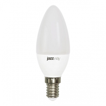 Лампа светодиодная Jazzway E27 7W 3000K матовая 1027825-2 цвет матовый