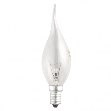 Лампа накаливания Jazzway E14 40W 2700K прозрачная 3321451 цвет прозрачный