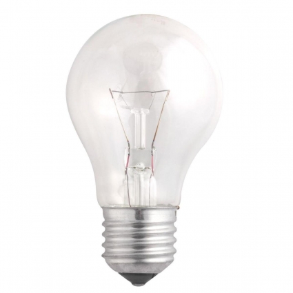 Лампа накаливания Jazzway E27 95W 2700K прозрачная 2859310 цвет прозрачный