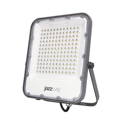 Прожектор светодиодный Jazzway PFL-S4 100W 6500K 5036437 в современном стиле, цвет серый