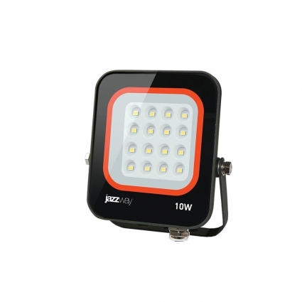 Прожектор светодиодный Jazzway PFL-V 10W 6500K 5039674 в современном стиле, цвет черный