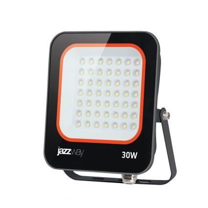 Прожектор светодиодный Jazzway PFL-V 30W 6500K 5039711 в современном стиле, цвет черный
