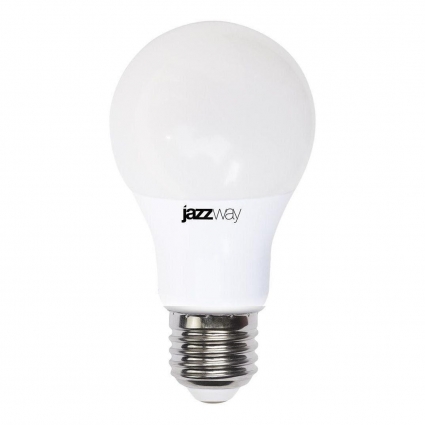 Лампа светодиодная диммируемая Jazzway E27 10W 4000K матовая 2859228 цвет матовый