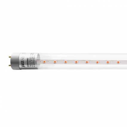 Лампа светодиодная для растений Jazzway Agro G13 12W прозрачная 5037410 цвет прозрачный