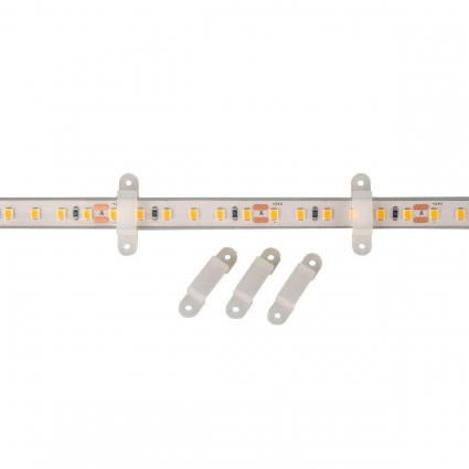 Светодиодная влагозащищенная лента Jazzway 12W/m 120Led/m 2835SMD холодный белый 5M 5037526 цвет белый, мощность 60 Вт