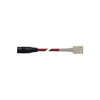 Коннектор блок питания – одноцветная лента Jazzway PLSC- 8x2/20/j (2835) 10шт 5009219 цвет белый