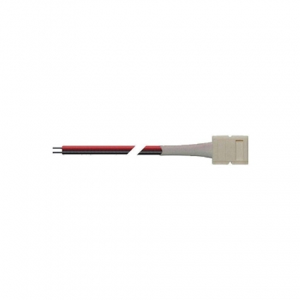 Коннектор блок питания – одноцветная лента Jazzway PLSC-10x2/15 (5050) 10шт 1013743A цвет белый