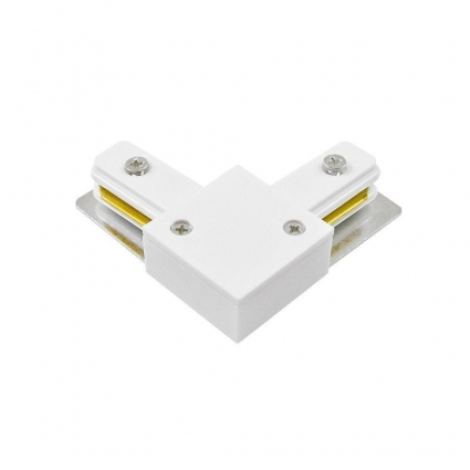 Коннектор L-образный Jazzway PTR CL-WH 5010840 цвет белый