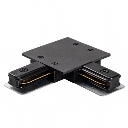 Коннектор L-образный Jazzway PTR/R CL-BL 5031852 цвет черный