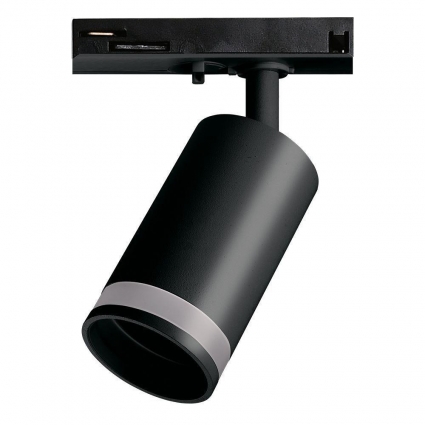 Трековый светильник Jazzway PTR 28 5040182 в современном стиле, цвет черный