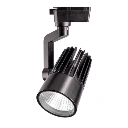 Трековый светодиодный светильник Jazzway PTR 0130-2 5022713 в стиле Хай-тек, цвет черный
