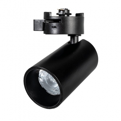 Трековый светодиодный светильник Jazzway PTR 0715 5018525 в современном стиле, цвет черный