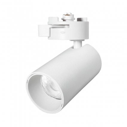 Трековый светодиодный светильник Jazzway PTR 0725 5018587 в современном стиле, цвет белый
