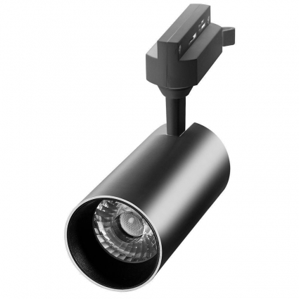 Трековый светодиодный светильник Jazzway PTR 0732 5015241 в современном стиле, цвет черный