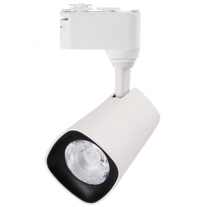 Трековый светодиодный светильник Jazzway PTR 1615 5035539 в современном стиле, цвет белый