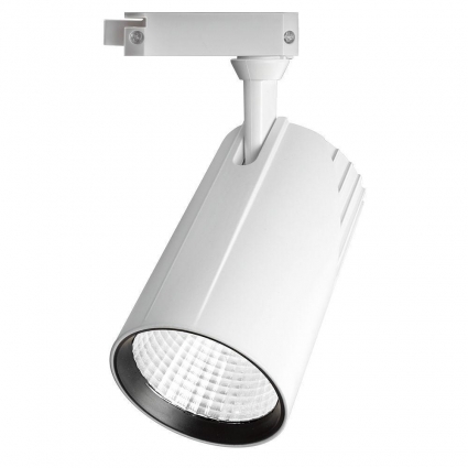 Трековый светодиодный светильник Jazzway PTR 1732 5026186 в современном стиле, цвет белый