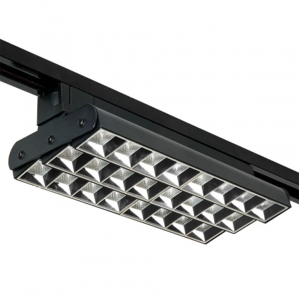 Трековый светодиодный светильник Jazzway PTR 2260R 3S 5039476 в современном стиле, цвет черный