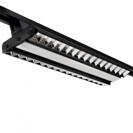 Трековый светодиодный светильник Jazzway PTR 2296R 1F2S 5039438 в современном стиле, цвет черный
