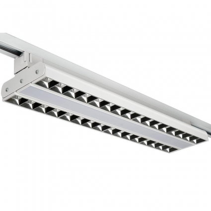 Трековый светодиодный светильник Jazzway PTR 2296R 1F2S 5039452 в современном стиле, цвет белый