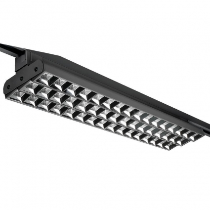 Трековый светодиодный светильник Jazzway PTR 2296R 3S 5039391 в современном стиле, цвет черный