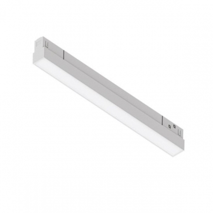 Трековый светодиодный светильник Arte Lamp Linea A4692PL-1WH в современном стиле, цвет белый