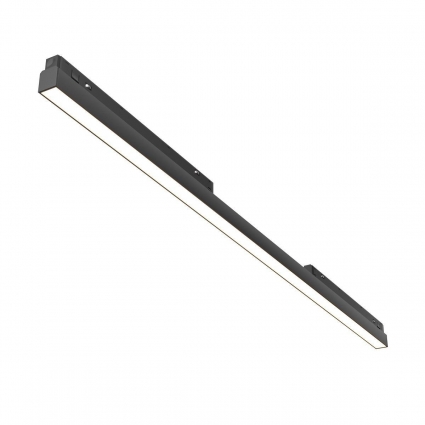 Трековый светодиодный светильник Maytoni Technical Exility Basis TR030-4-30W3K-WW-DS-B в современном стиле, цвет черный