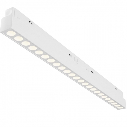Трековый светодиодный светильник Maytoni Technical Exility Points TR031-4-24WTW-DD-W в современном стиле, цвет белый