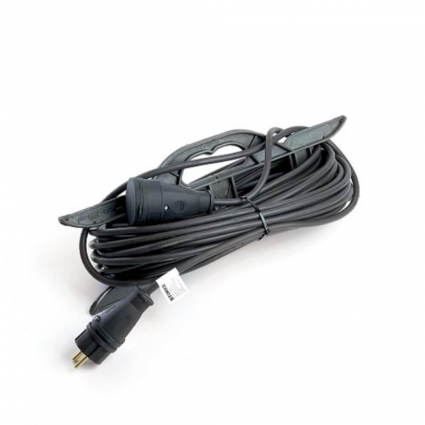Удлинитель Stekker Professional 1гн 10м с/з PRF22-41-10 49046 цвет черный, мощность 3520 Вт