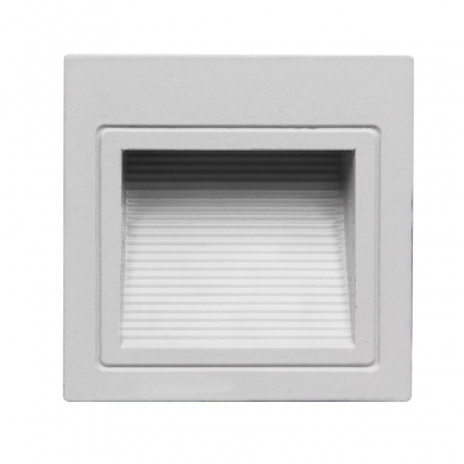 Встраиваемый светодиодный светильник Jazzway PWS/R 5005679 в современном стиле, цвет белый